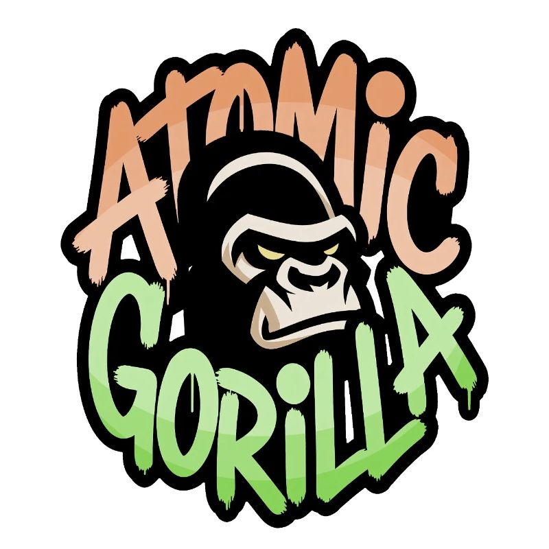 Atom-Gorilla-Graffiti