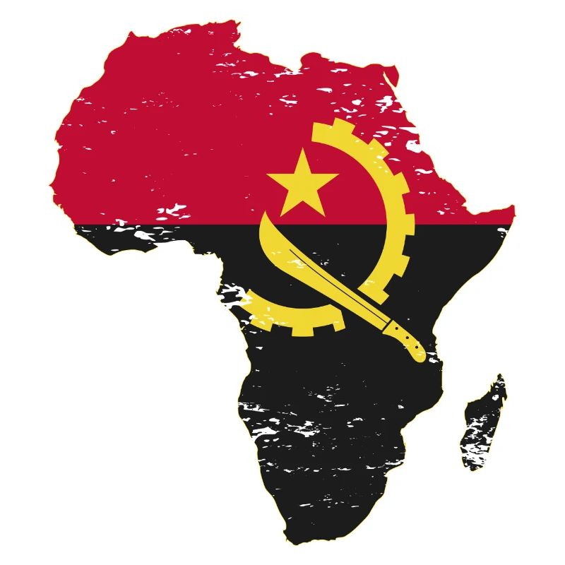 Drapeau de l’Angola Afrique