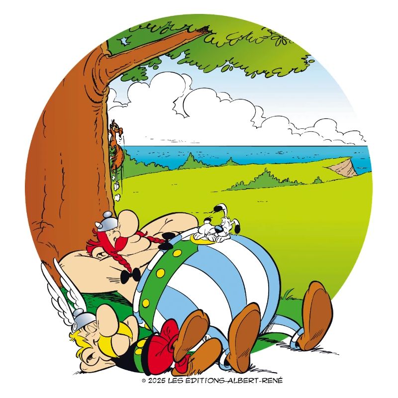 Asterix & Obelix Machen Siesta Mit Idefix