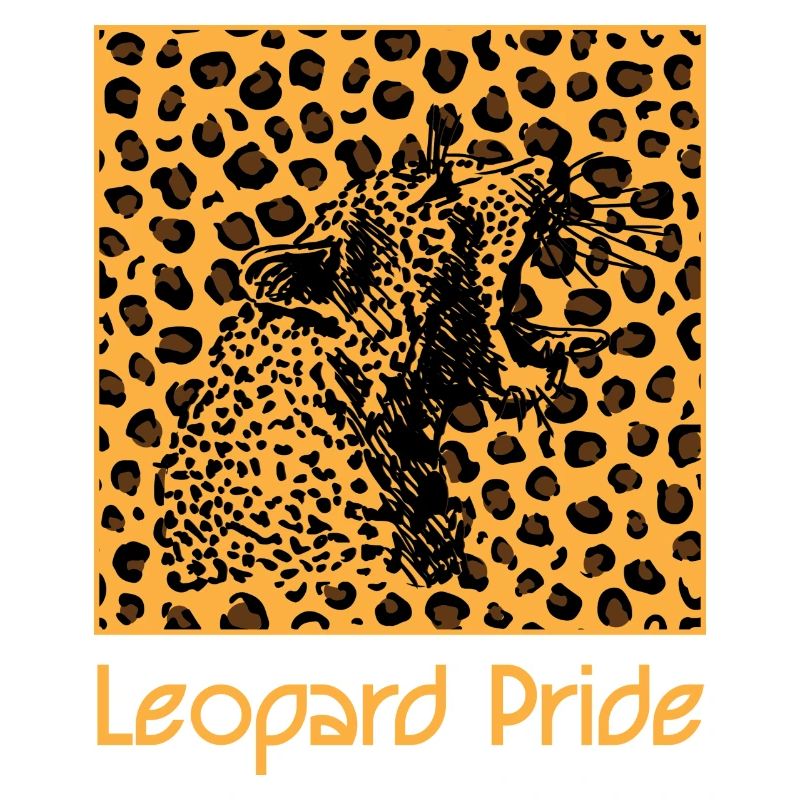 Leopard animal leopard pattern cat
