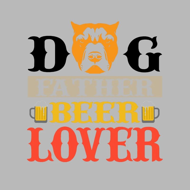 Dogs Pit Bull and Beer Drinker Pitbull Gift