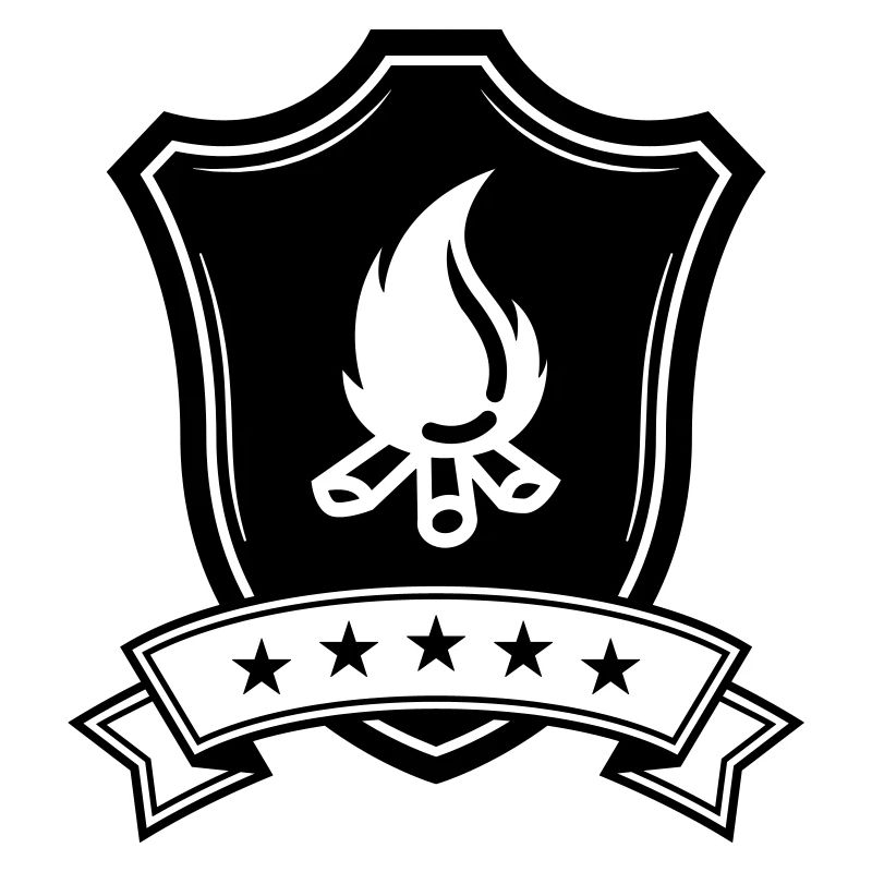 Armoiries du feu de camp