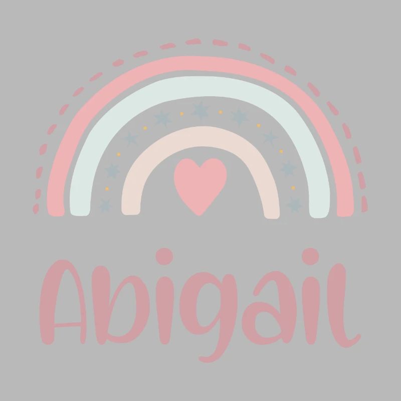 Abigail Name Rainbow
