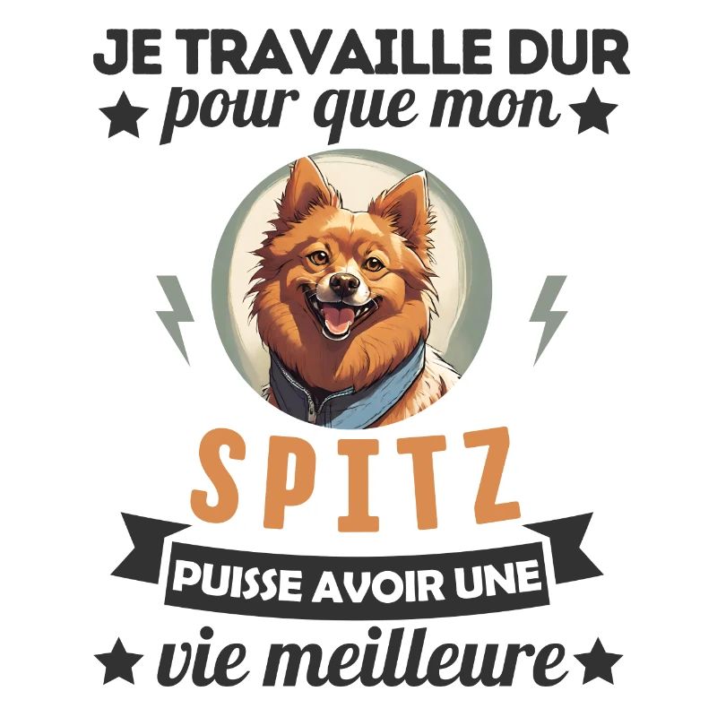 chien mignon de race spitz 1