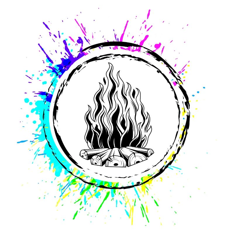 Campfire Flame Camping