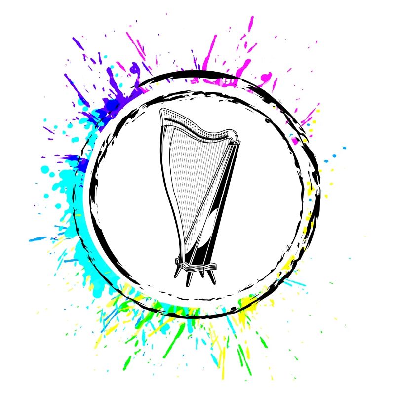 Symbole de la harpe