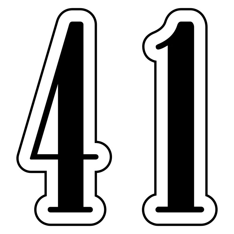 41 Number symbol