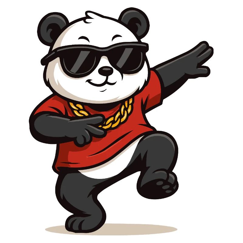 Panda Comic Dance