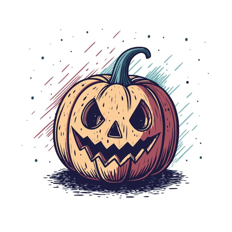 Citrouille jackolantern graphique