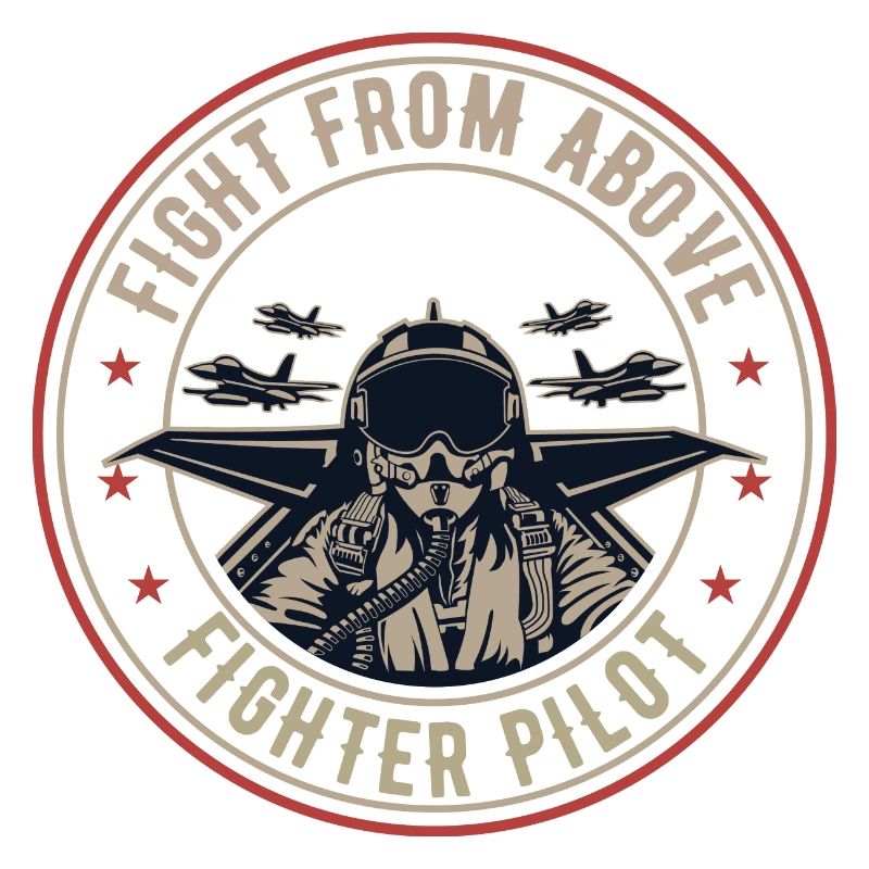 Death From Above Fighter Pilot Airplane Pilot War