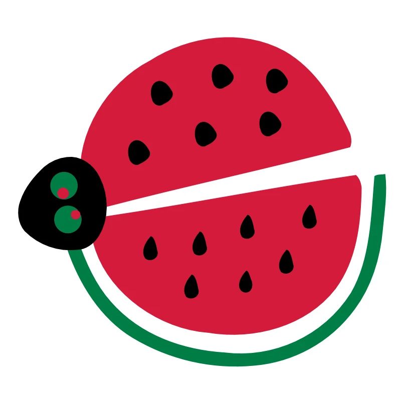 pastèque coccinelle