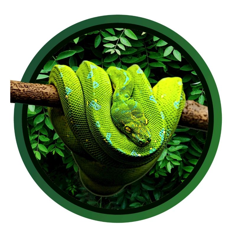 Green Tree Python Reptile Keeper Chondro Fan