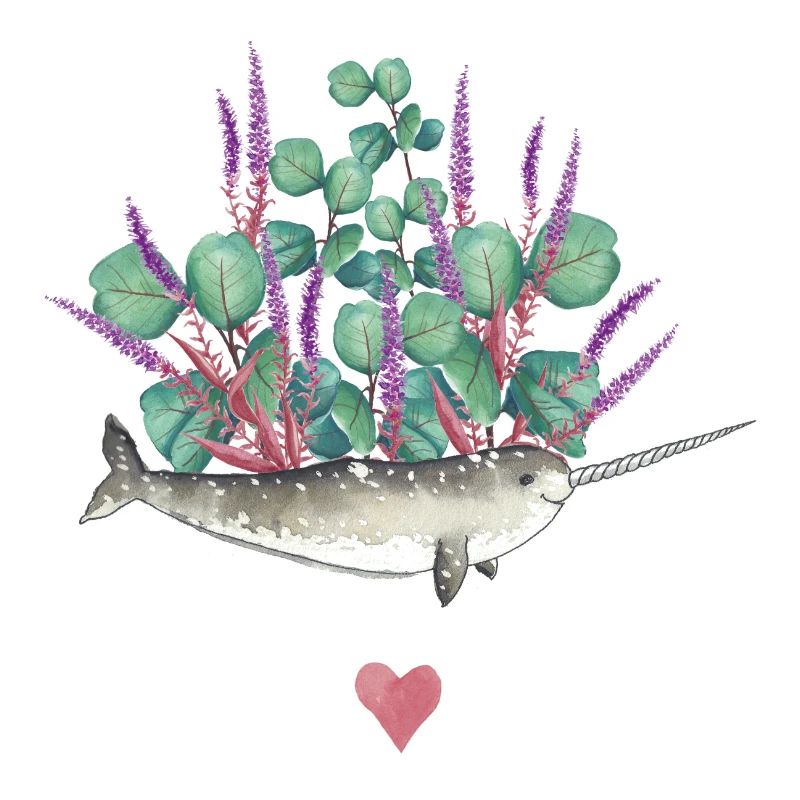 Whale + Eucalyptus