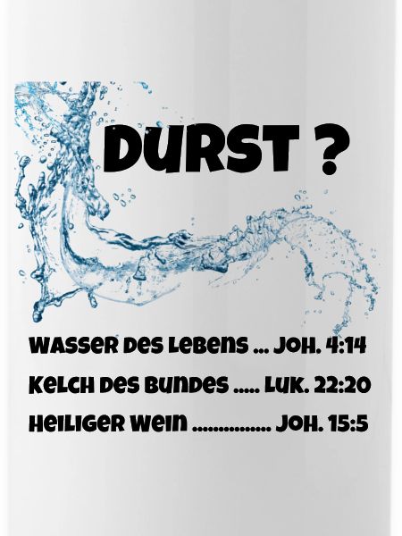 Durst? - schwarz