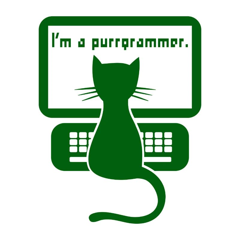 Je suis un cadeau de chat programmeur