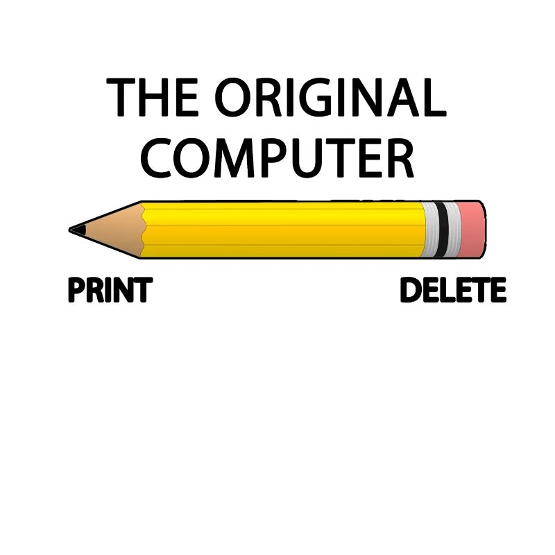 The Orginale Computer Print Delete Pc Shirt