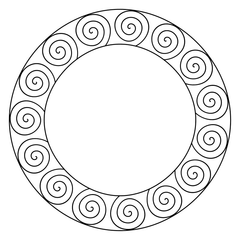 Frame Maya Celtic eget design