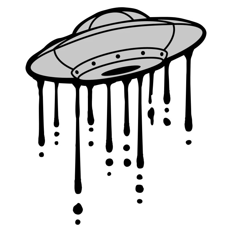 Graffiti Drops UFO Mystery