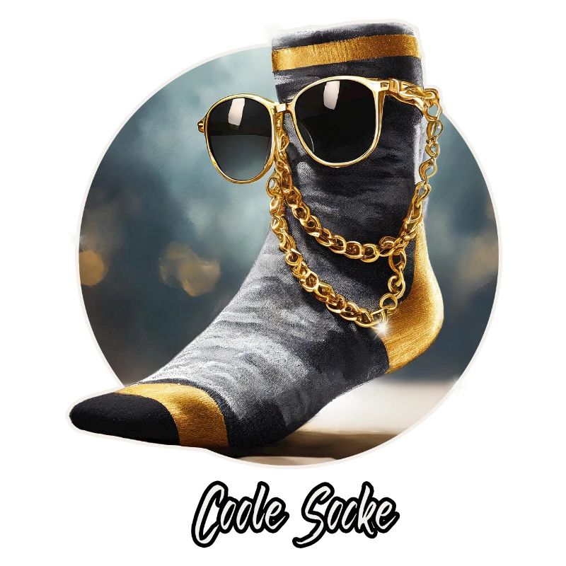 Pun ambiguous german expression – Coole Socke