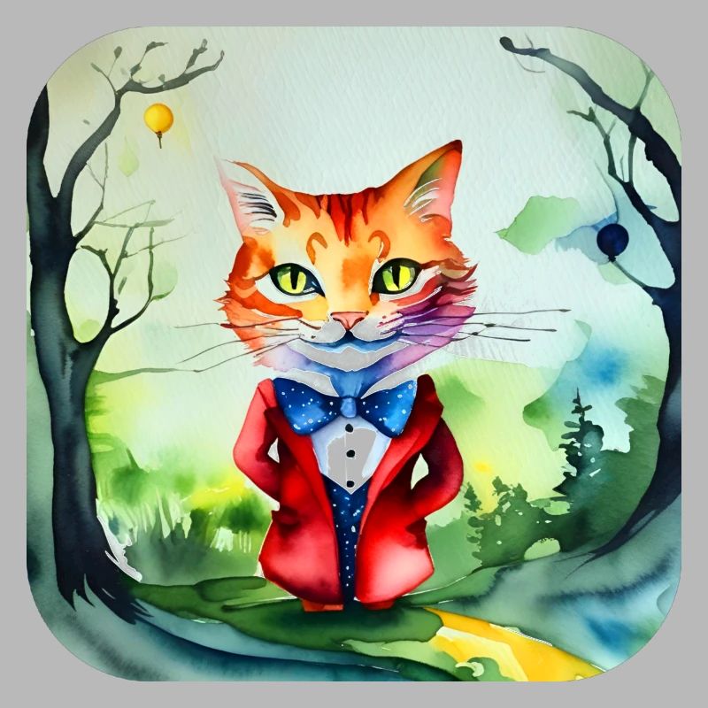 Cute crazy cat
