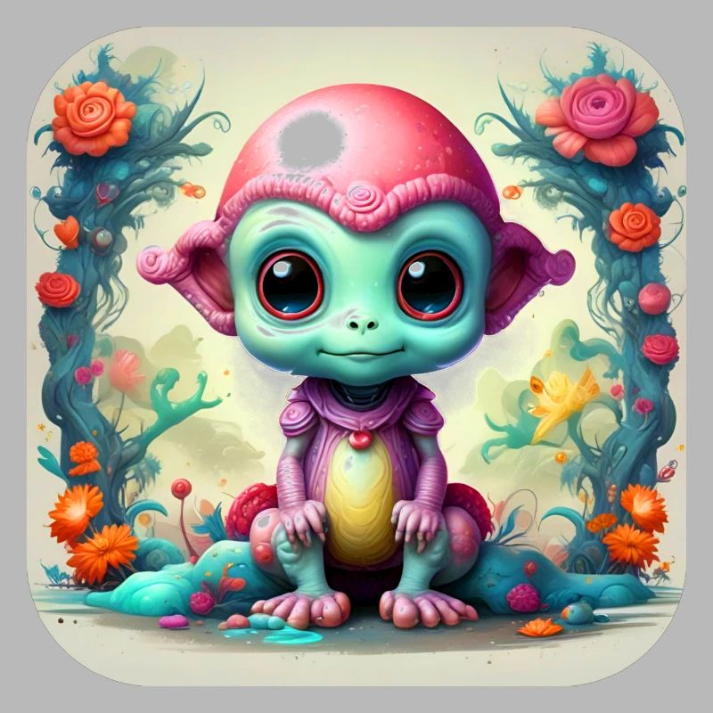 Alien mignon de science-fiction