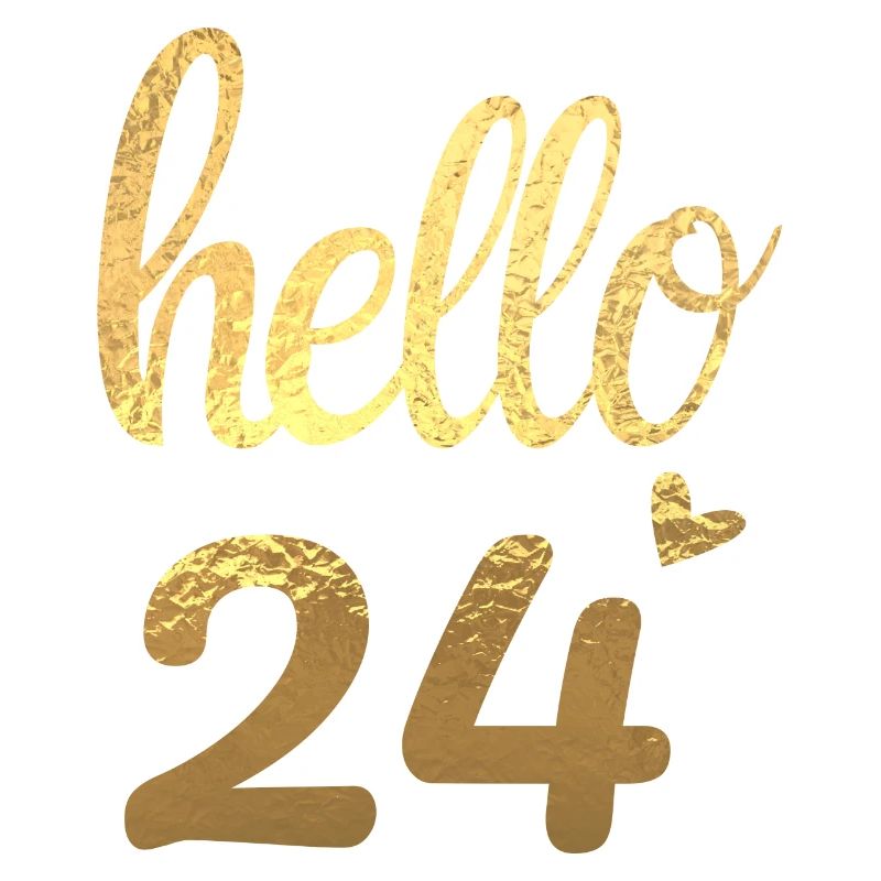 Hello 24 doré