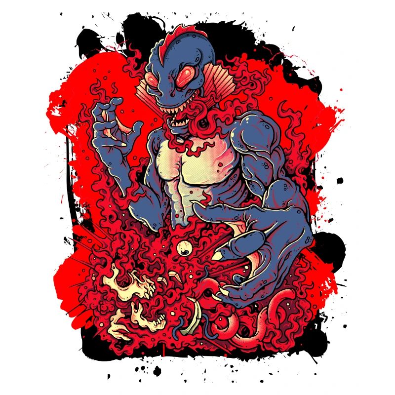 Fantasy Horror Creature - Death Lagoon