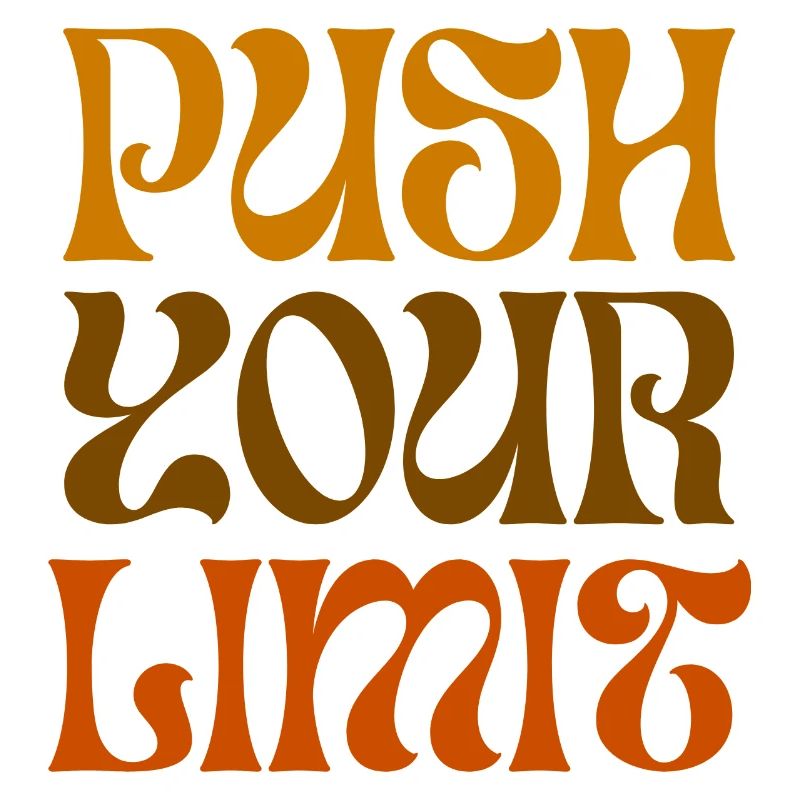 Push Your Limits Motivational Design