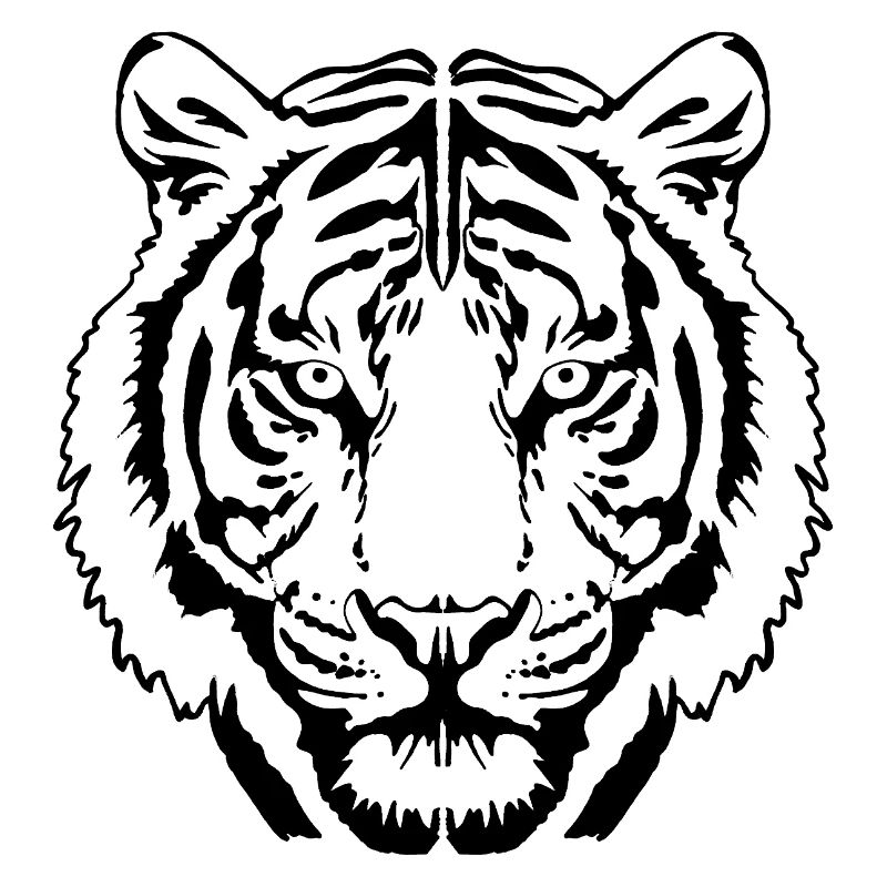 Tiger Line Art