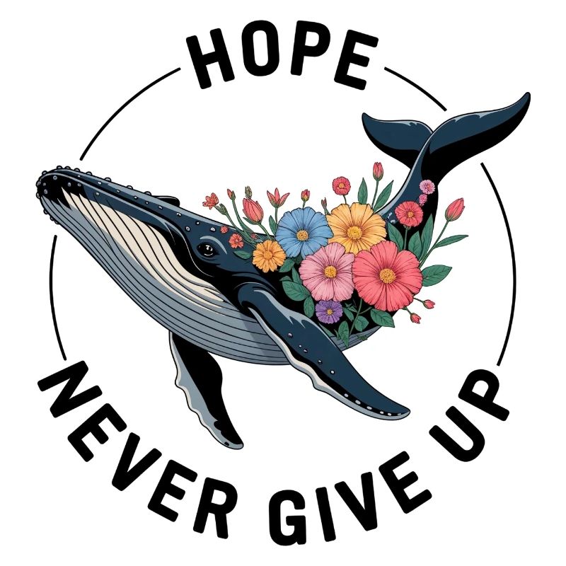 NEVER GIVE UP • FANSHIRT