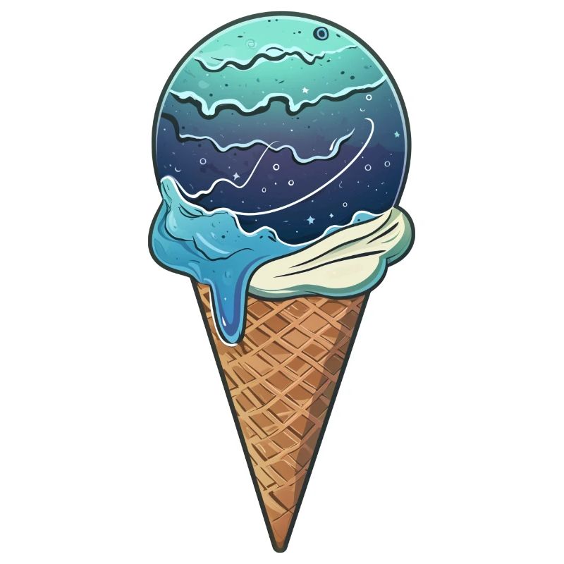 Ice planet Uranus