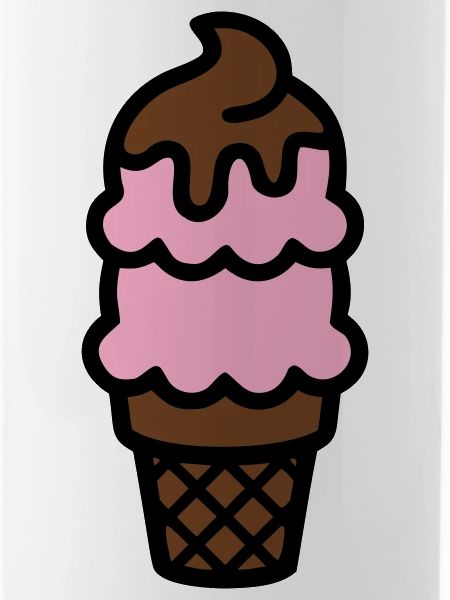 Eiswaffel Eiscreme Icon