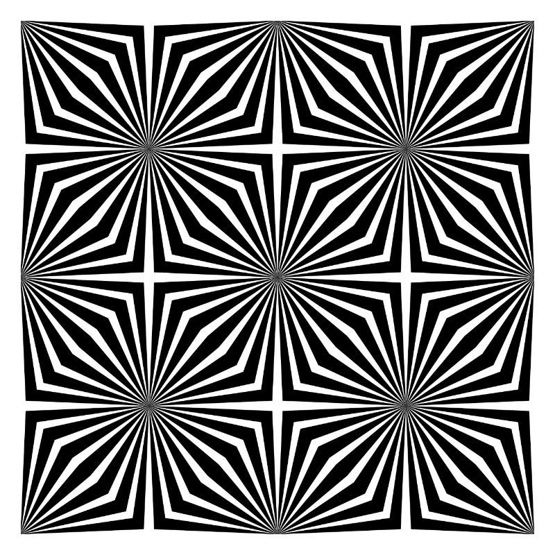 Optical Illusion Pattern Shapes Geometry Gift