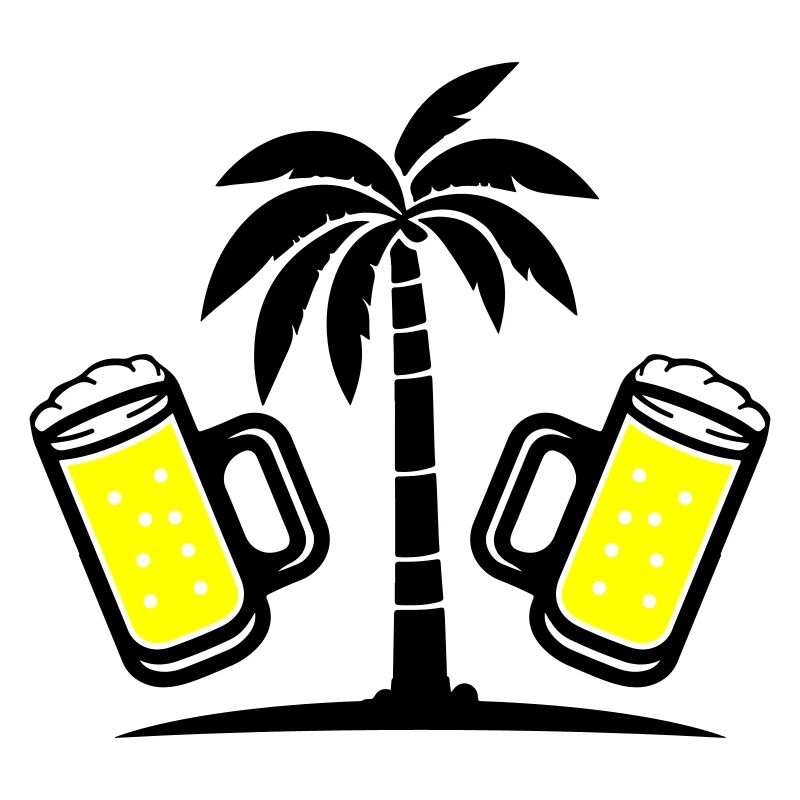 Bier Palmen Urlaub