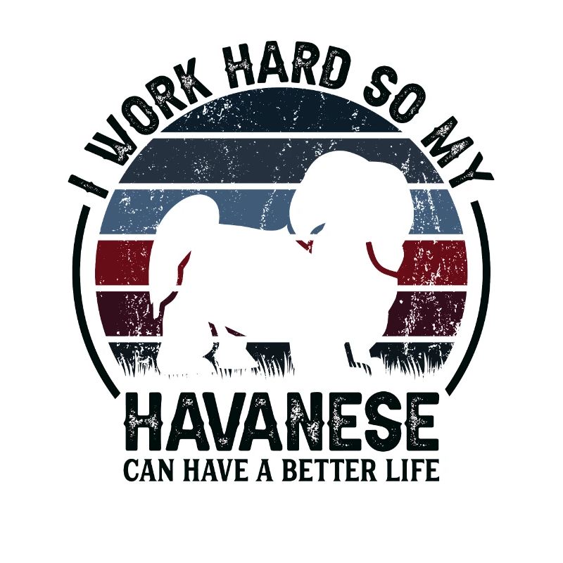 Hard Work - Retro Havanese