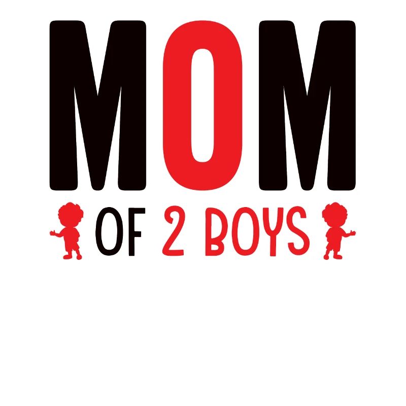 Mama Von Zwei Jungs Mutter Muttertag