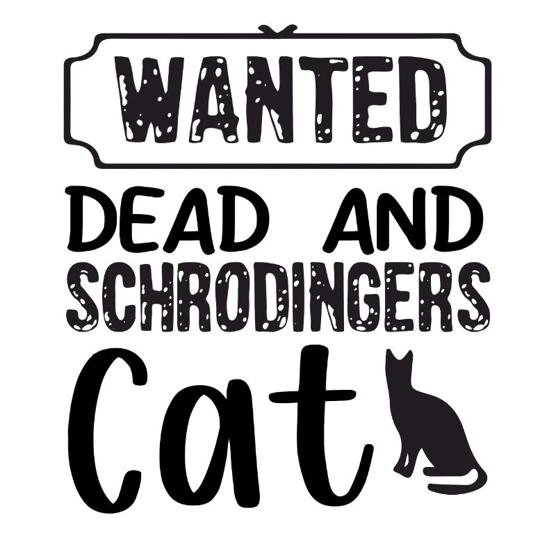 Schrodinger’s Cat Box Drôle science Nerd