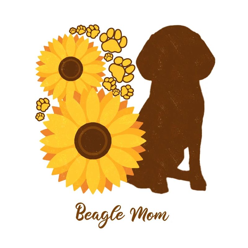 Sonnenblumenmutter - Beagle