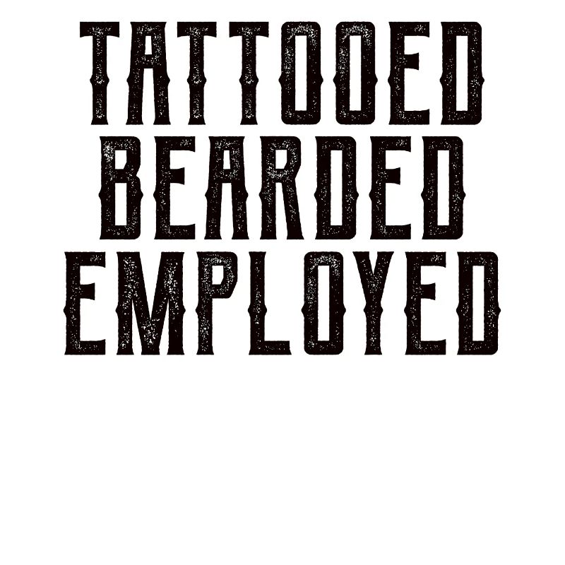 Bearded tattooed employed | Beard Tattoo Tattoos