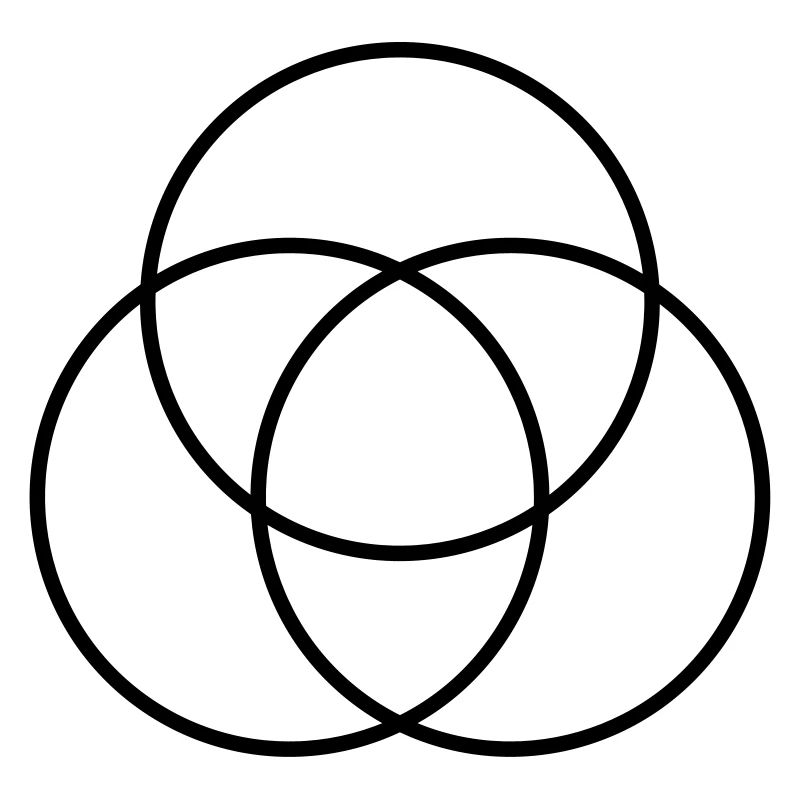 Three circles graphic DICK