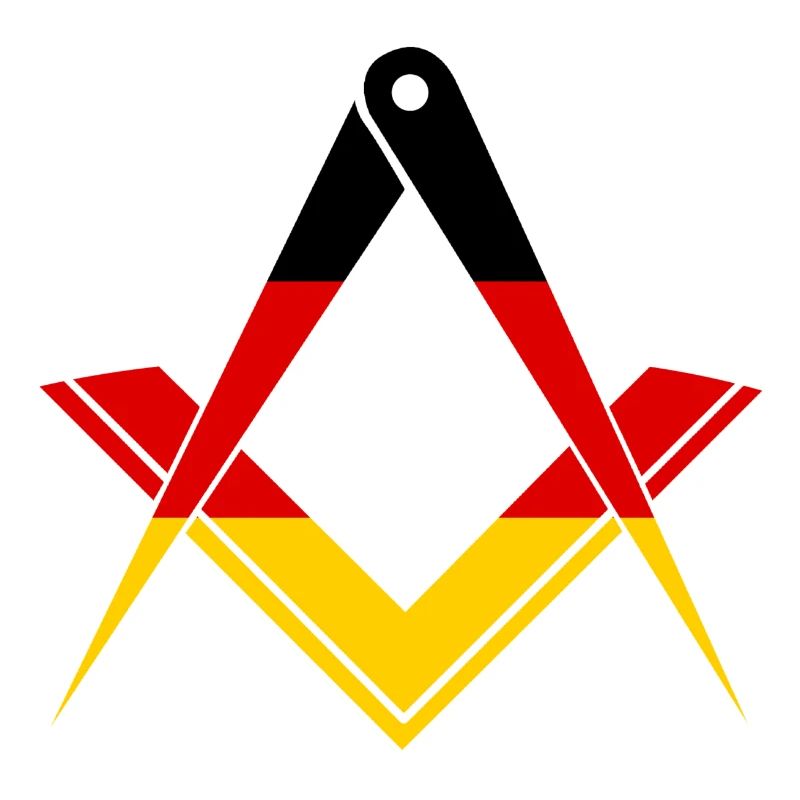Freemason angles & compasses GERMANY
