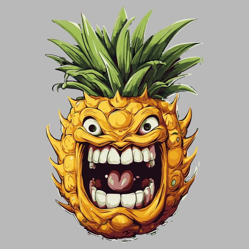 Drôle de fruit d’ananas