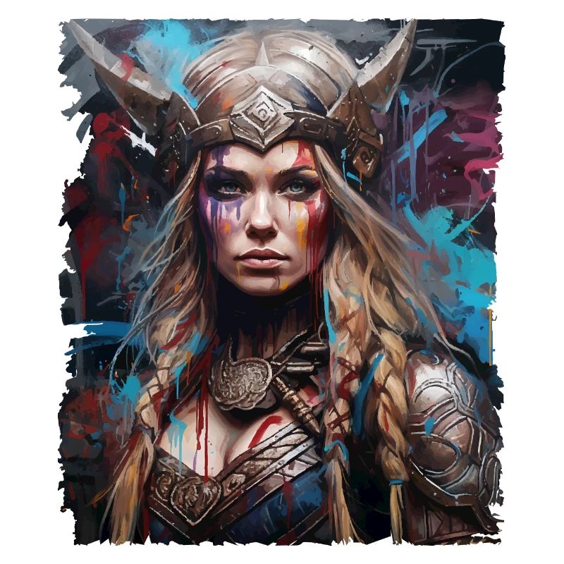 Wikinger Schildmaid Design Valhalla