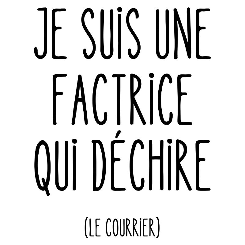 factrice qui déchire