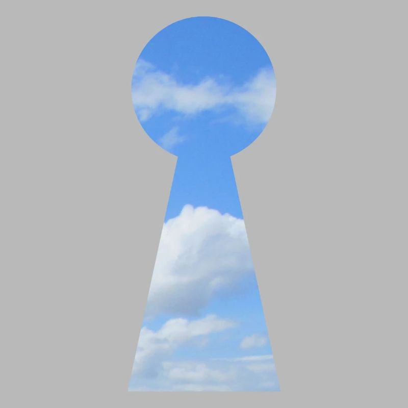 ciel trou de serrure