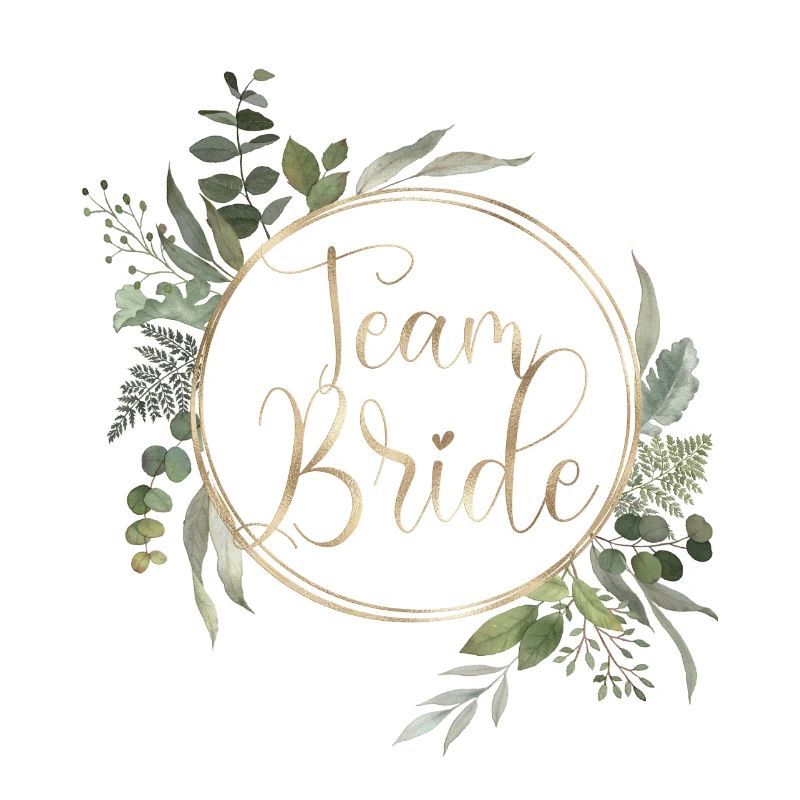 Team Bride! Eucalyptus Circle