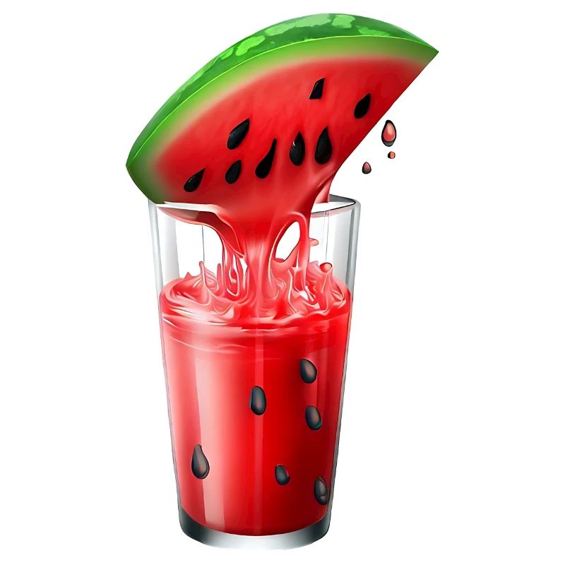 Pastèque juteuse dans un bocal