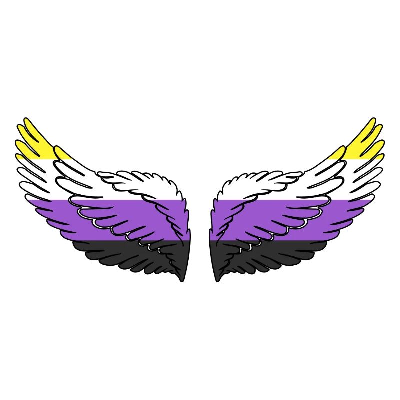 Wing Nonbinary Non-Binary Gender Nonbinary