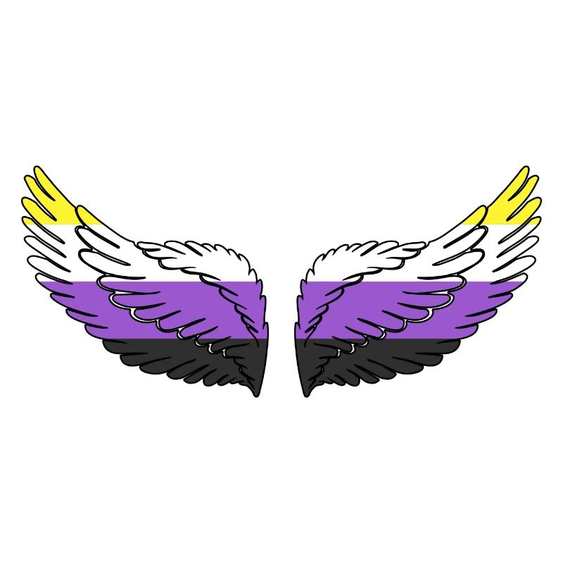 Wing Nonbinary Non-Binary Gender Nonbinary