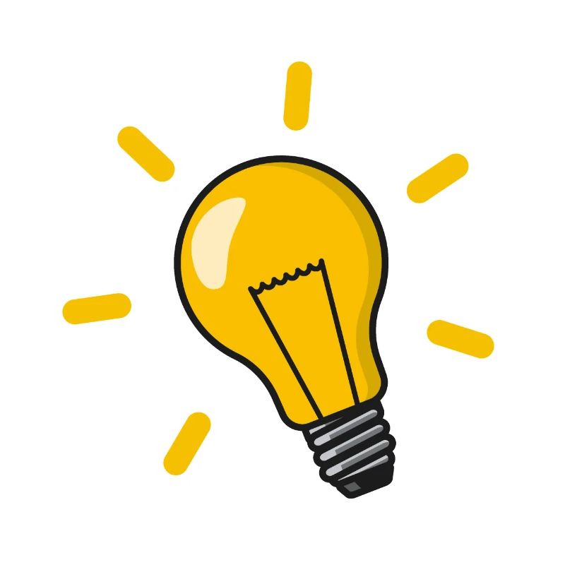 Idée de créativité d’ampoule